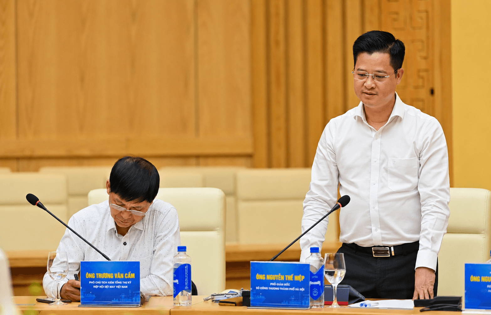 ông Nguyễn Thế Hiệp, Phó Giám đốc Sở Công Thương Hà Nội