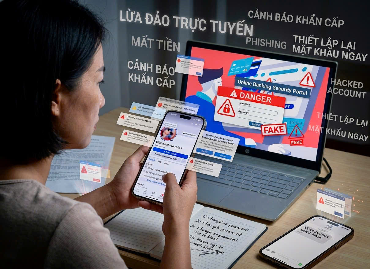 Trong thời đại số, người dùng bị bủa vây bởi những thông tin chưa được xác thực tràn lan trên mạng. Ảnh minh hoạ