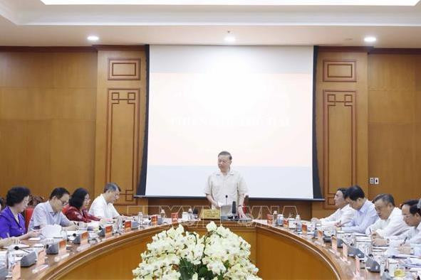 Tổng Bí thư, Chủ tịch nước Tô Lâm: Từng bước chuyển mạnh tư duy từ quản lý văn hóa sang kiến tạo phát triển