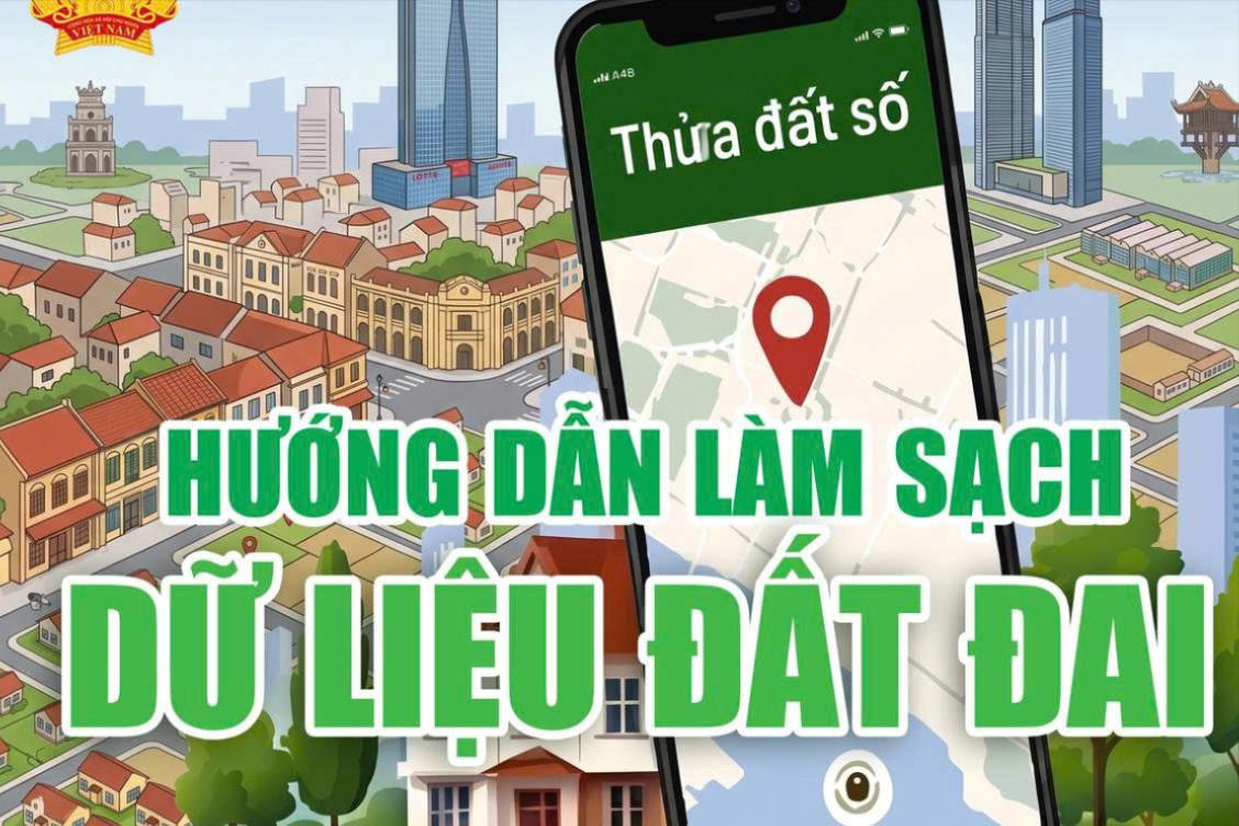 Hướng dẫn làm sạch dữ liệu đất đai
