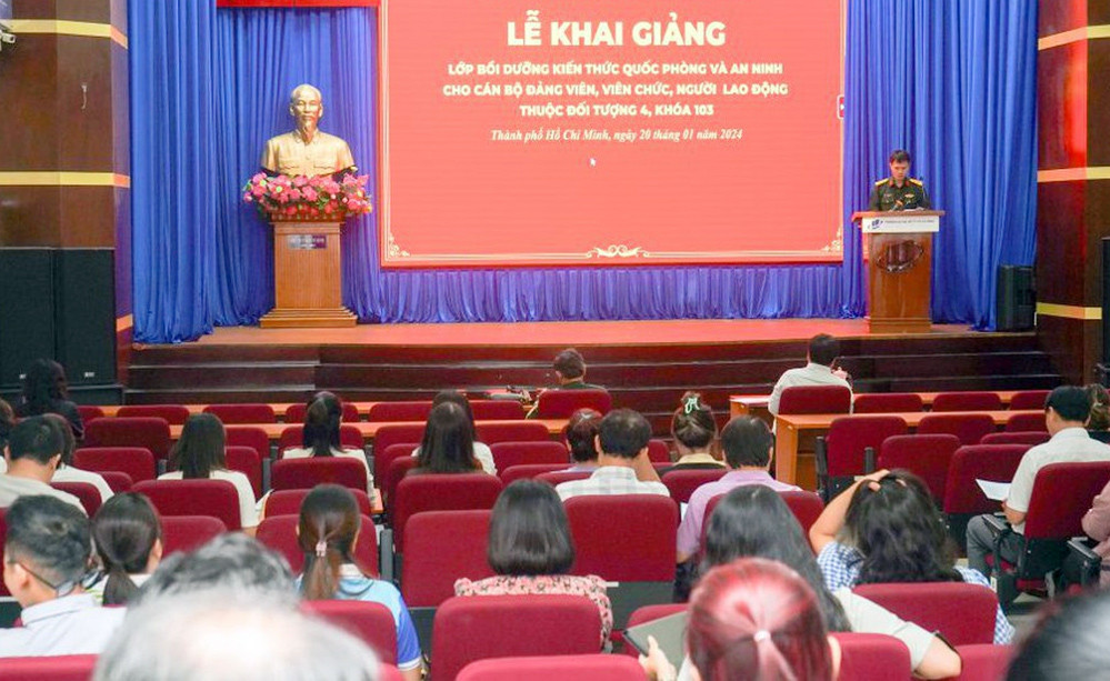 Hướng dẫn Danh mục đối tượng bồi dưỡng kiến thức quốc phòng và an ninh