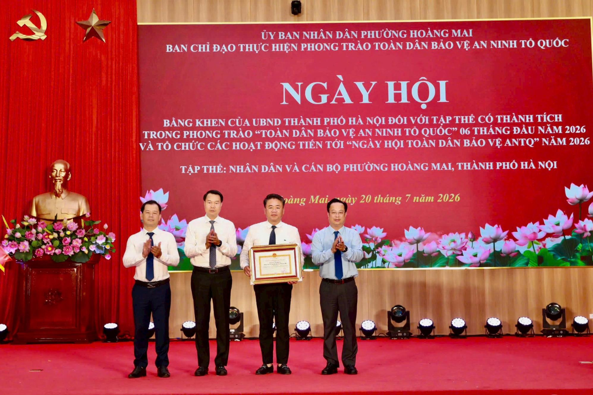 Phường Hoàng Mai xây dựng thế trận lòng dân, giải quyết hiệu quả “điểm nghẽn” từ cơ sở