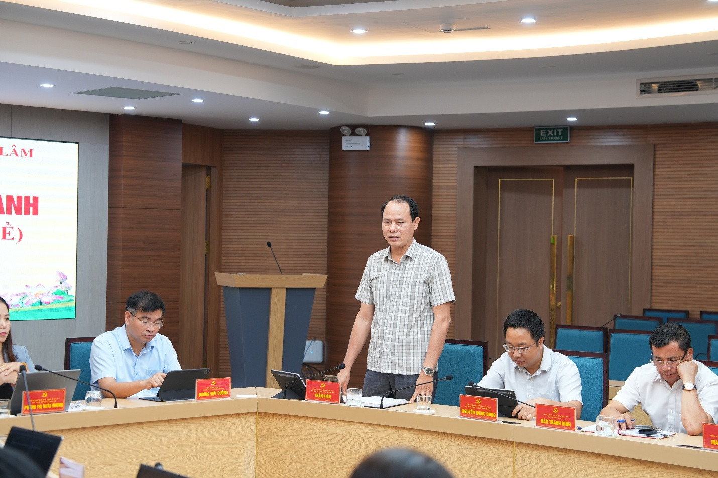 Đồng chí Trần Kiên - Phó Chủ tịch HĐND xã ph