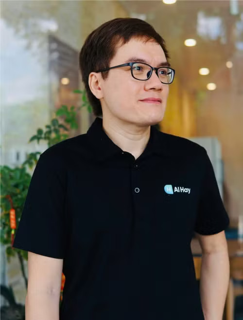 Ông Trần Quang Đức, Giám đốc điều hành (CEO) của AI Hay. img-2588.jpg