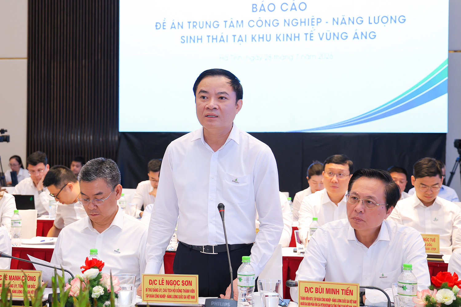 Bí thư Đảng ủy, Chủ tịch HĐTV Petrovietnam Lê Ngọc Sơn