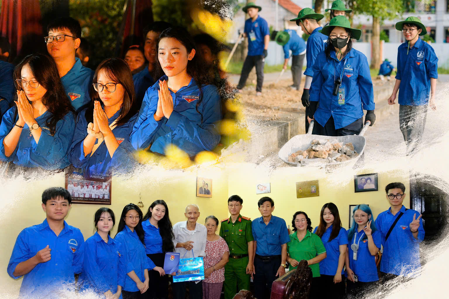 Thanh niên Thủ đô với nhiều việc làm ý nghĩa cho cộng đồng. Ảnh: CTV.
