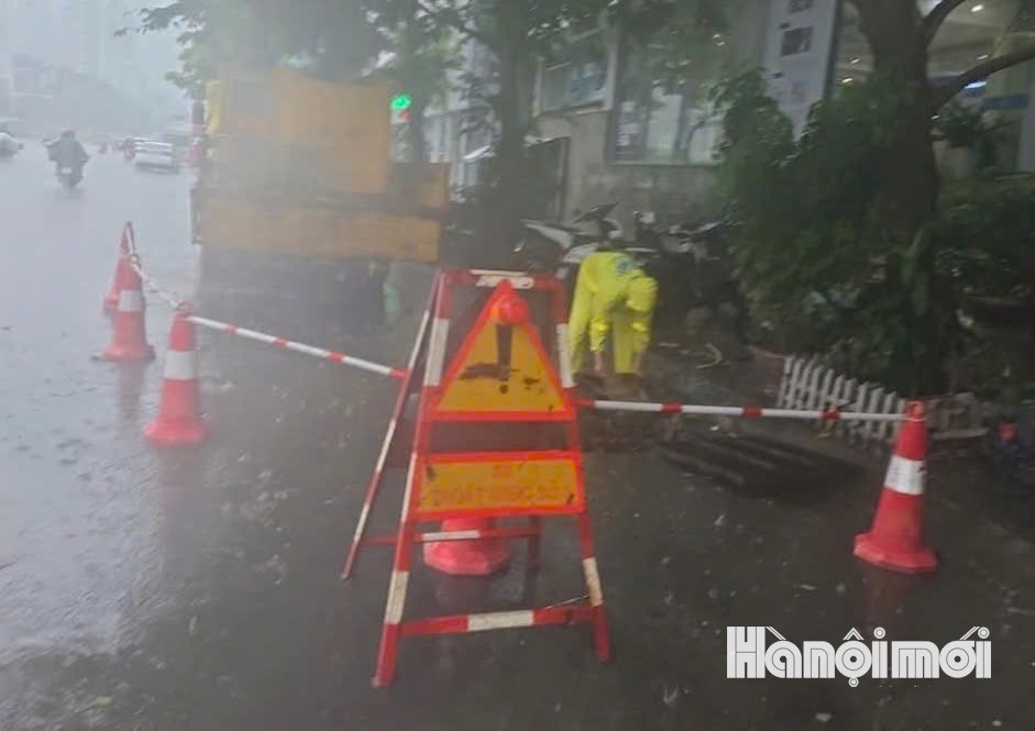 Xí nghiệp Thoát nước số 4 đã vận hành trạm bơm