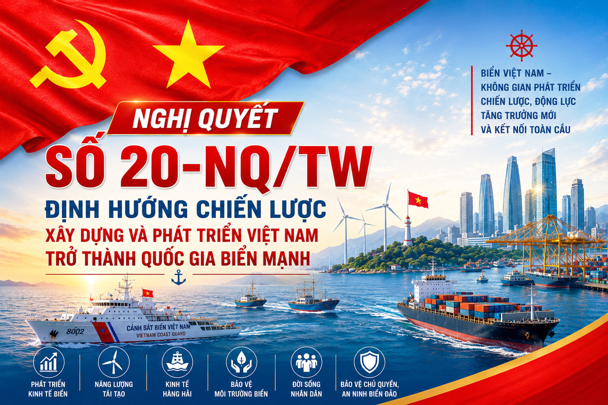 Nghị quyết số 20-NQ/TW về xây dựng và phát triển Việt Nam trở thành quốc gia biển mạnh