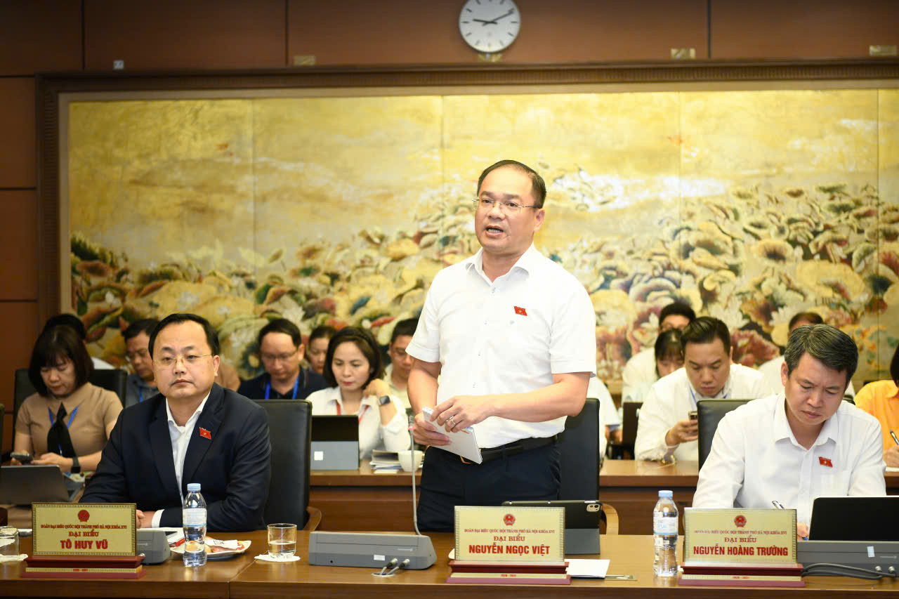 Đại biểu Nguyễn Ngọc Việt. Ảnh: Như Ý
