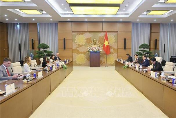 Chủ tịch Quốc hội Trần Thanh Mẫn tiếp Đại sứ Hoa Kỳ Jennifer Wicks