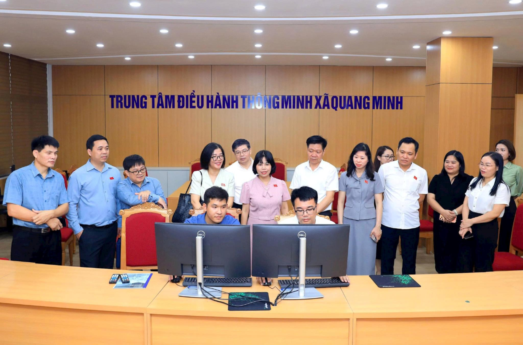 Xã Quang Minh: Chuyển đổi số gắn với vận hành chính quyền địa phương hai cấp