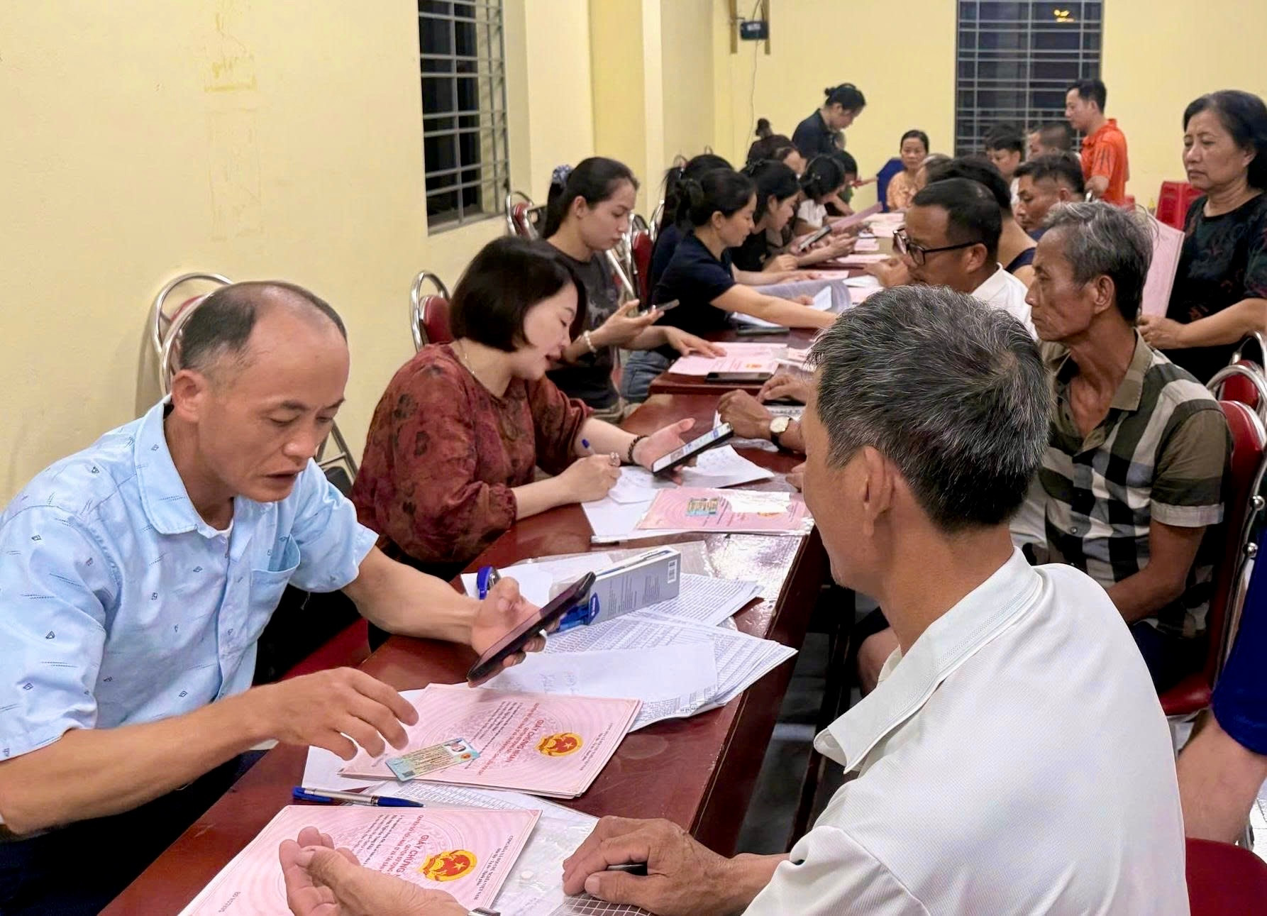Ứng Thiên tăng tốc làm sạch dữ liệu đất đai