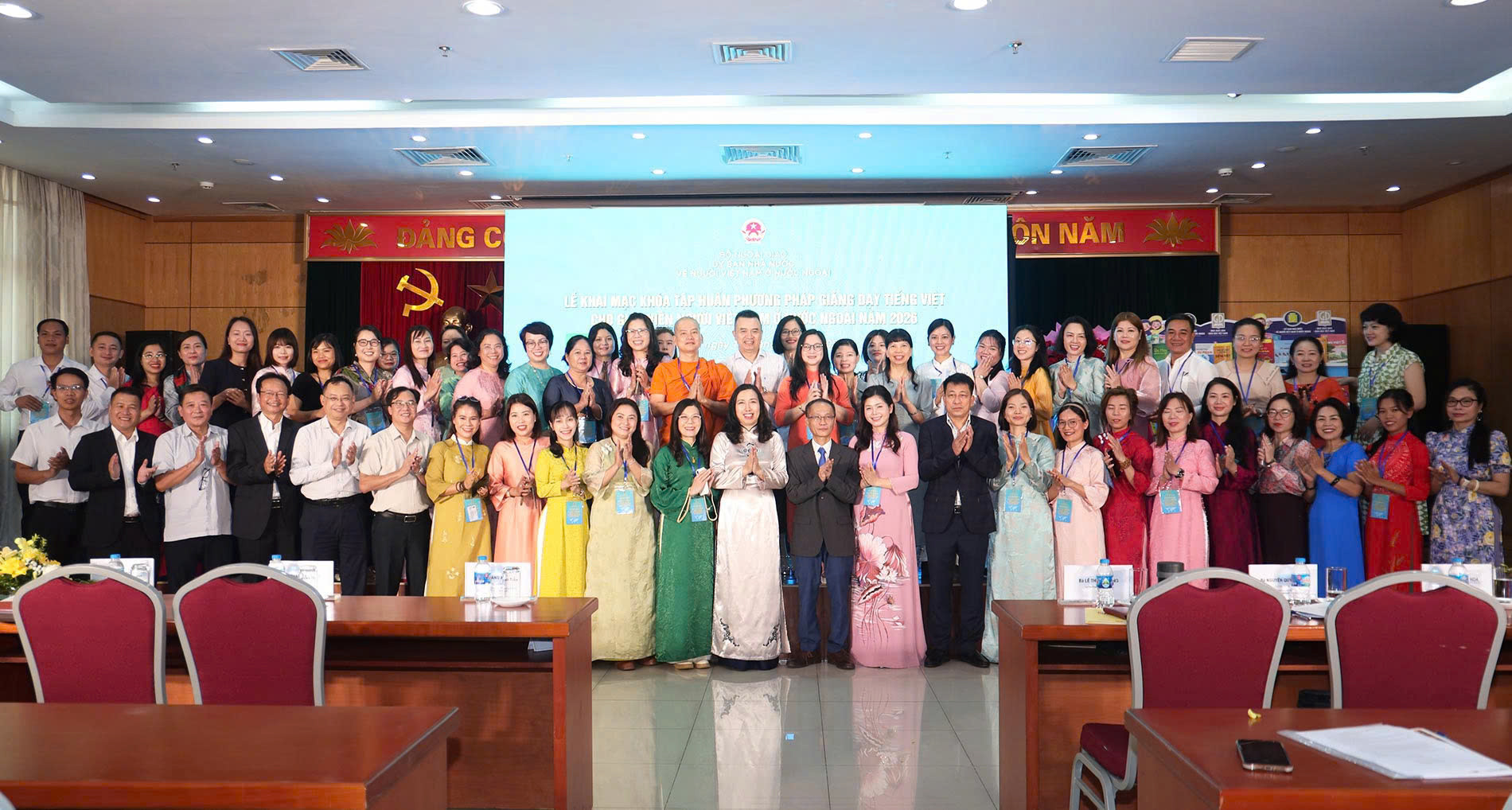 Lễ Khai mạc Khoá tập huấn phương pháp giảng dạy tiếng Việt cho giáo viên người Việt Nam ở nước ngoài năm 2026
