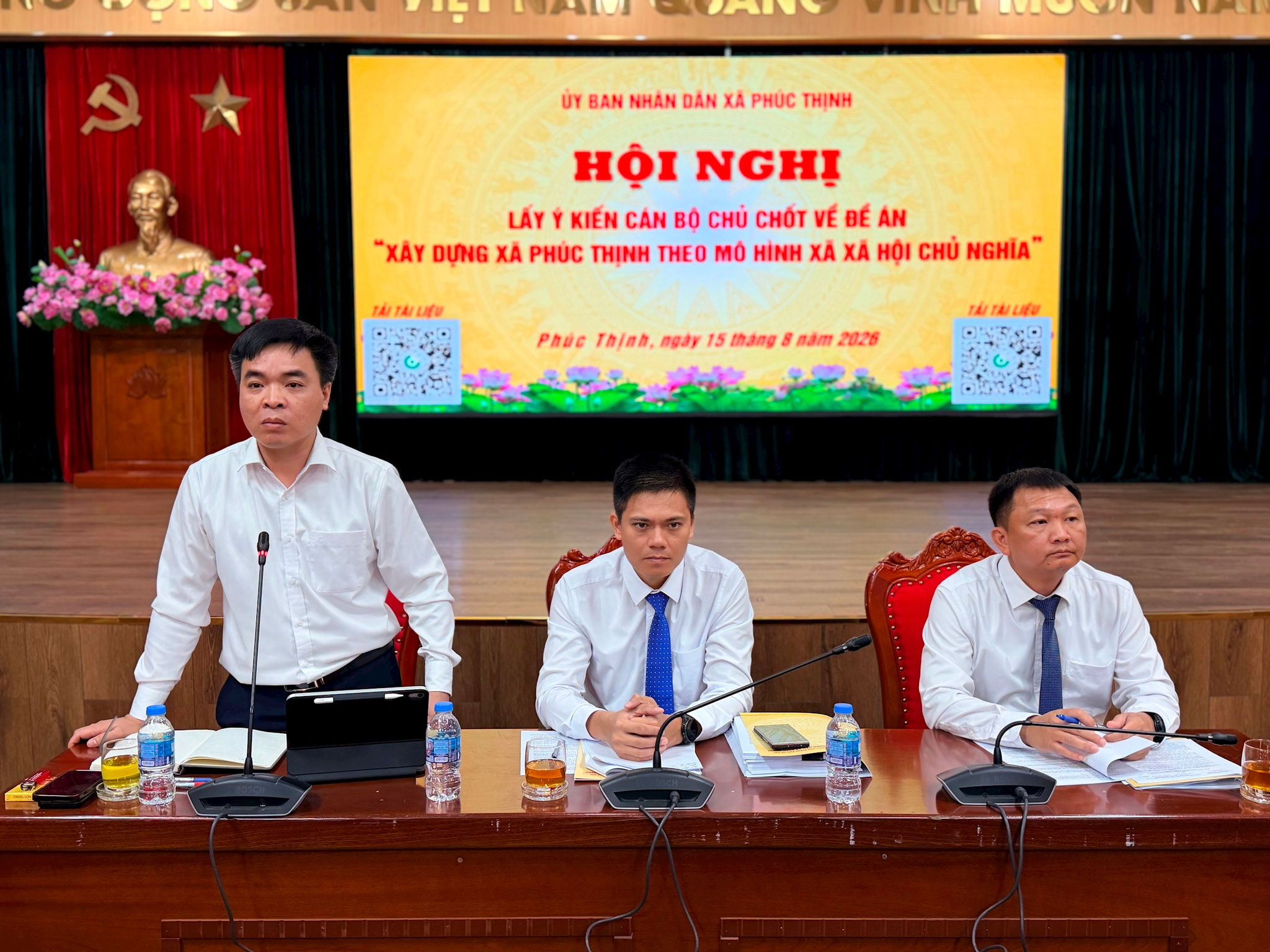 Xây dựng Phúc Thịnh trở thành mô hình xã xã hội chủ nghĩa kiểu mẫu của Thủ đô