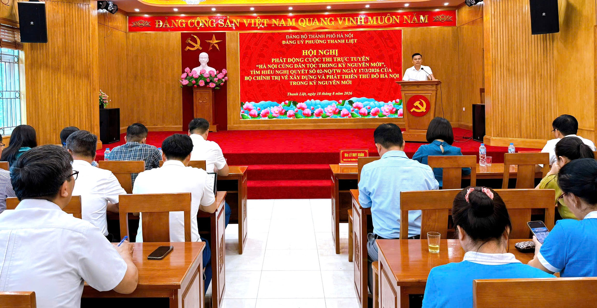 Thanh Liệt phát động Cuộc thi trực tuyến “Thủ đô Hà Nội trong kỷ nguyên mới”