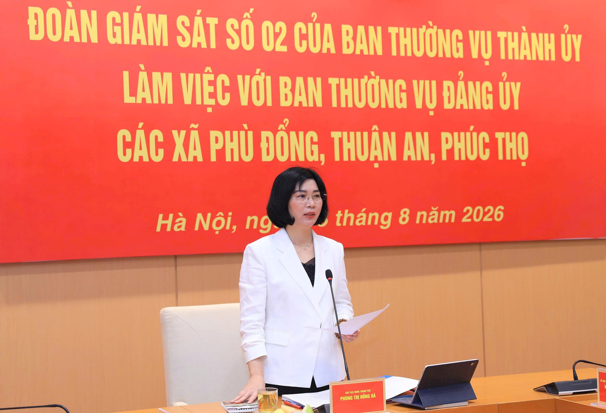 Đánh giá cán bộ phải tập trung vào kết quả thực chất