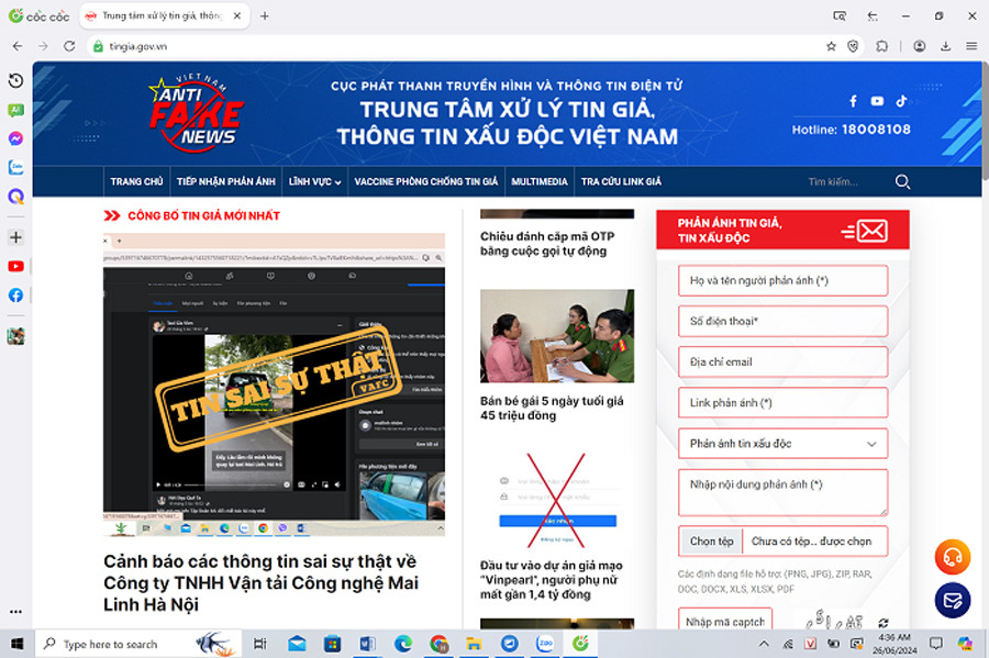 Bảo vệ sự thật trong không gian số