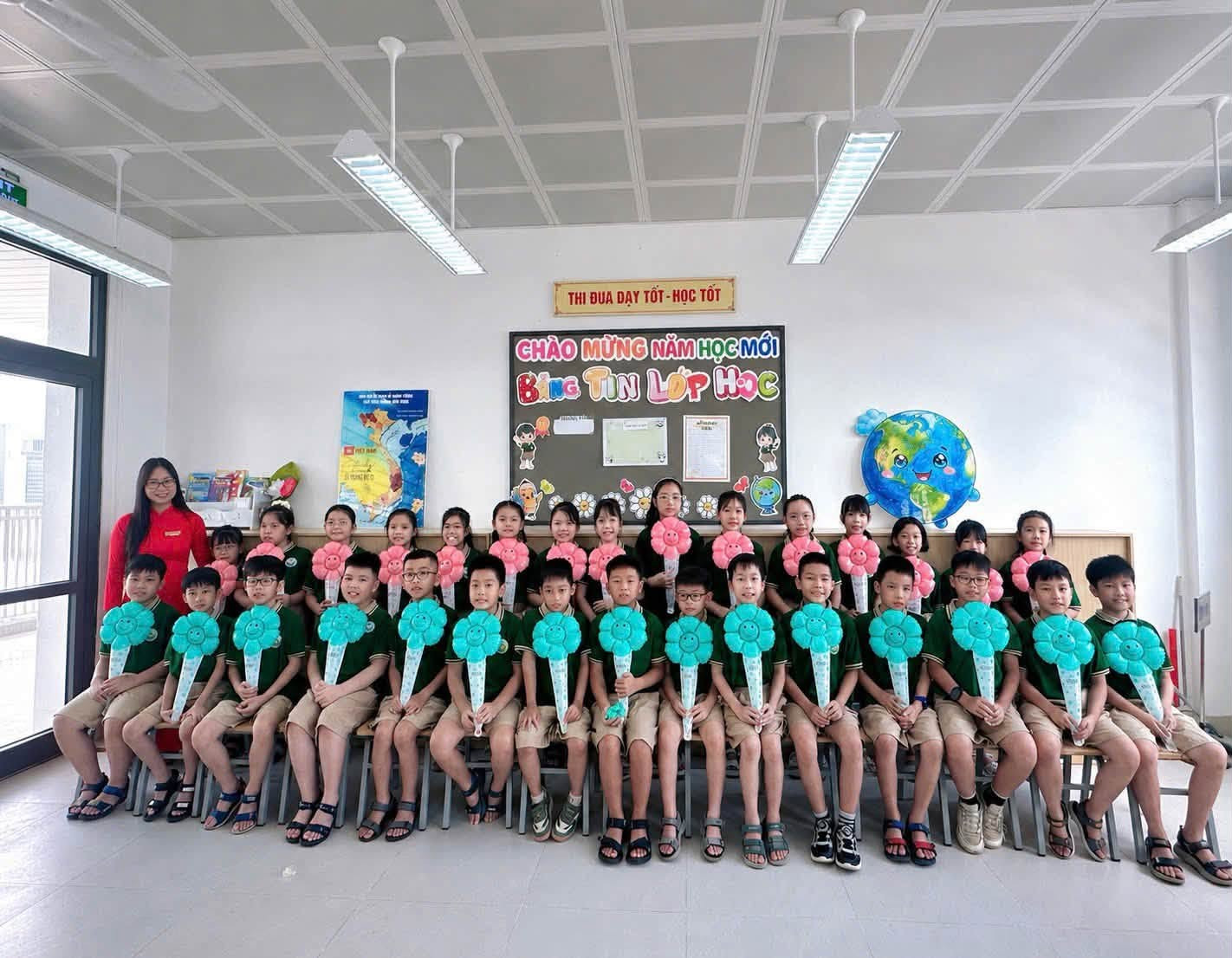 Tiểu học Pháp Vân (phường Yên Sở) hướng tới trường CLC trước 2028. Ảnh 