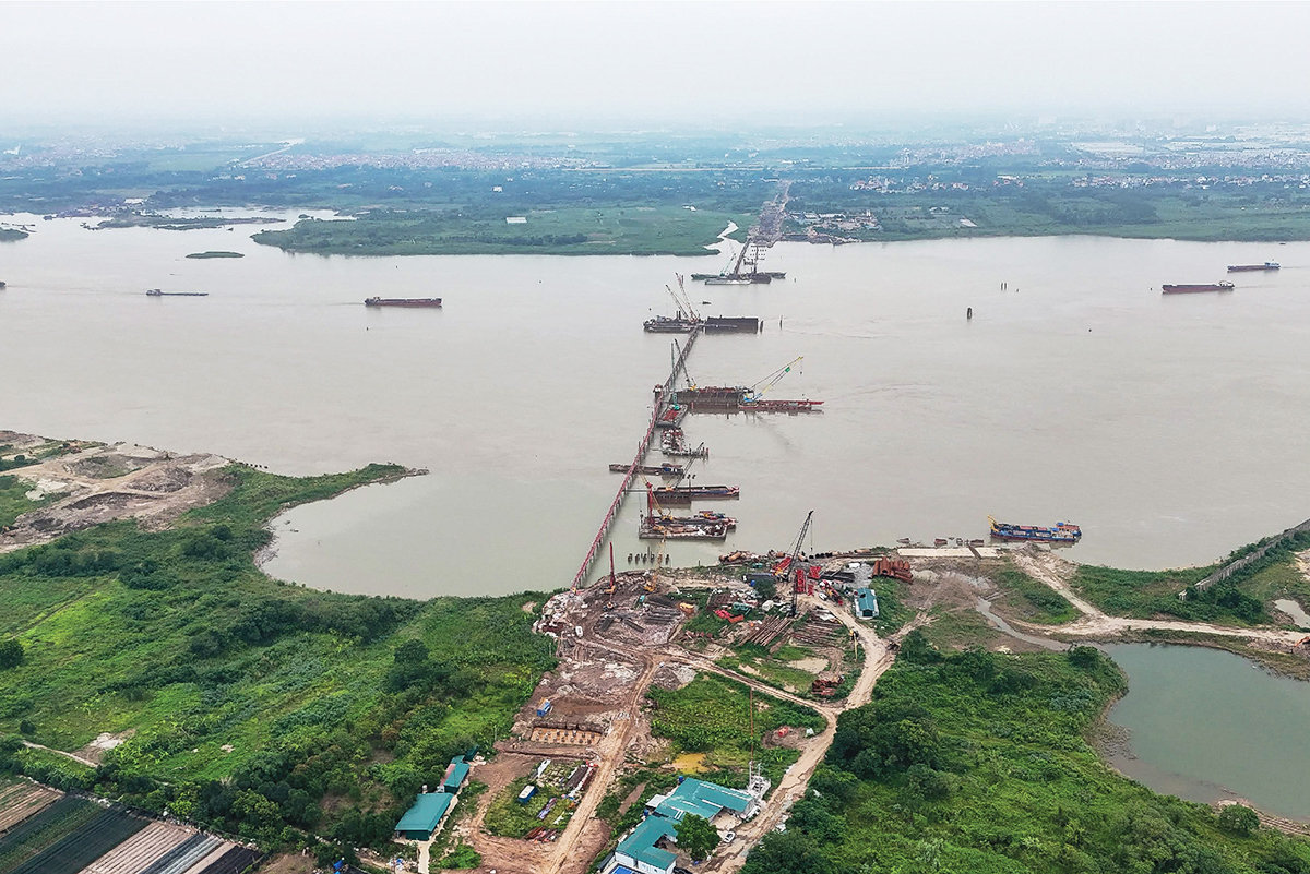 Cầu Thượng Cát là dự án trọng điểm trên Vành đai 3,5, kết nối Bắc Từ Liêm với Đông Anh, góp phần hoàn thiện hạ tầng giao thông phía Bắc Hà Nội.