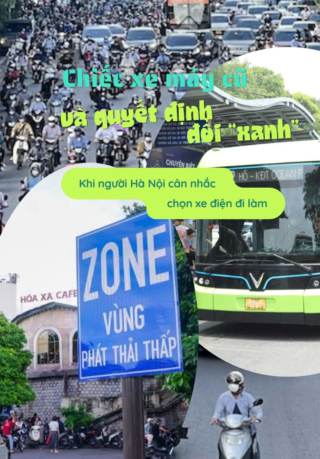 [Podcast] Chiếc xe máy cũ và quyết định đổi "xanh": Khi người Hà Nội cân nhắc chọn xe điện đi làm