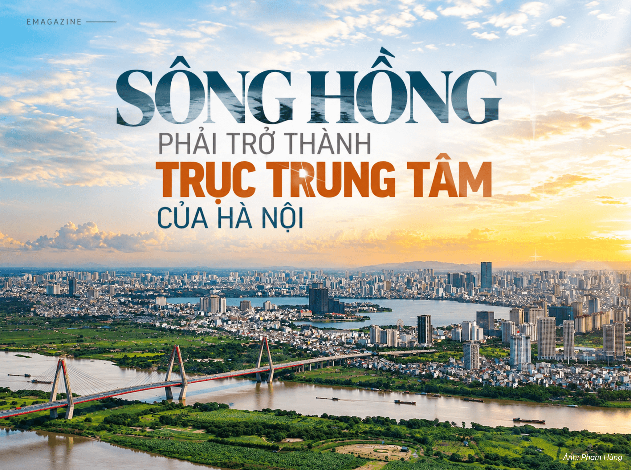 Điều chỉnh tổng thể Quy hoạch phân khu đô thị sông Hồng không chỉ nhằm mở thêm không gian phát triển, mà quan trọng hơn là tái cấu trúc quan hệ giữa Hà Nội với dòng sông, trên nguyên tắc an toàn, sinh thái và vì con người. Sông Hồng phải trở thành trục trung tâm của Hà Nội. Đó là quan điểm của TS Bùi Văn Tuấn, Phó Viện trưởng Viện Hà Nội học và Đào tạo quốc tế (Trường Đại học Thủ đô Hà Nội) khi trao đổi với PV Báo và Cơ quan Phát thanh, Truyền hình, Hà Nội.Người dân phải được đặt ở vị trí trung