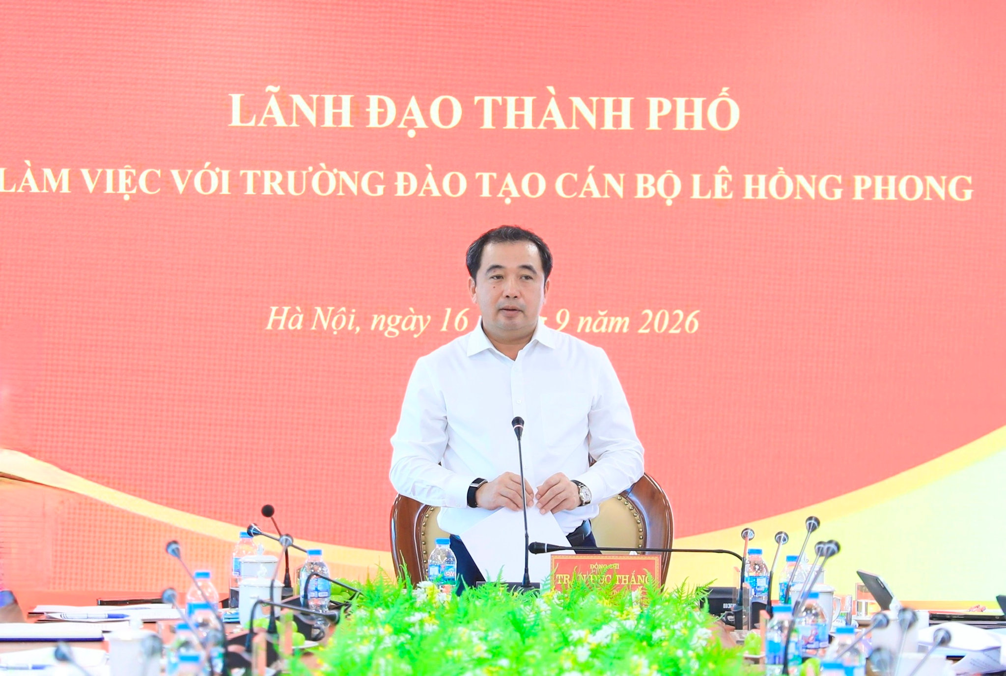 Xây dựng Trường Đào tạo cán bộ Lê Hồng Phong thành trường chính trị thông minh