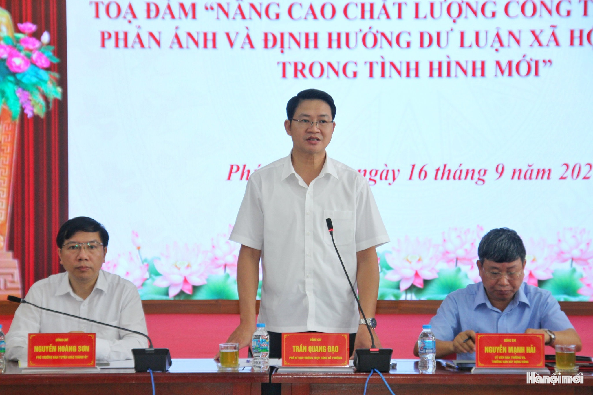 Phường Phú Thượng: Nâng chất lượng nắm bắt, định hướng dư luận xã hội từ cơ sở