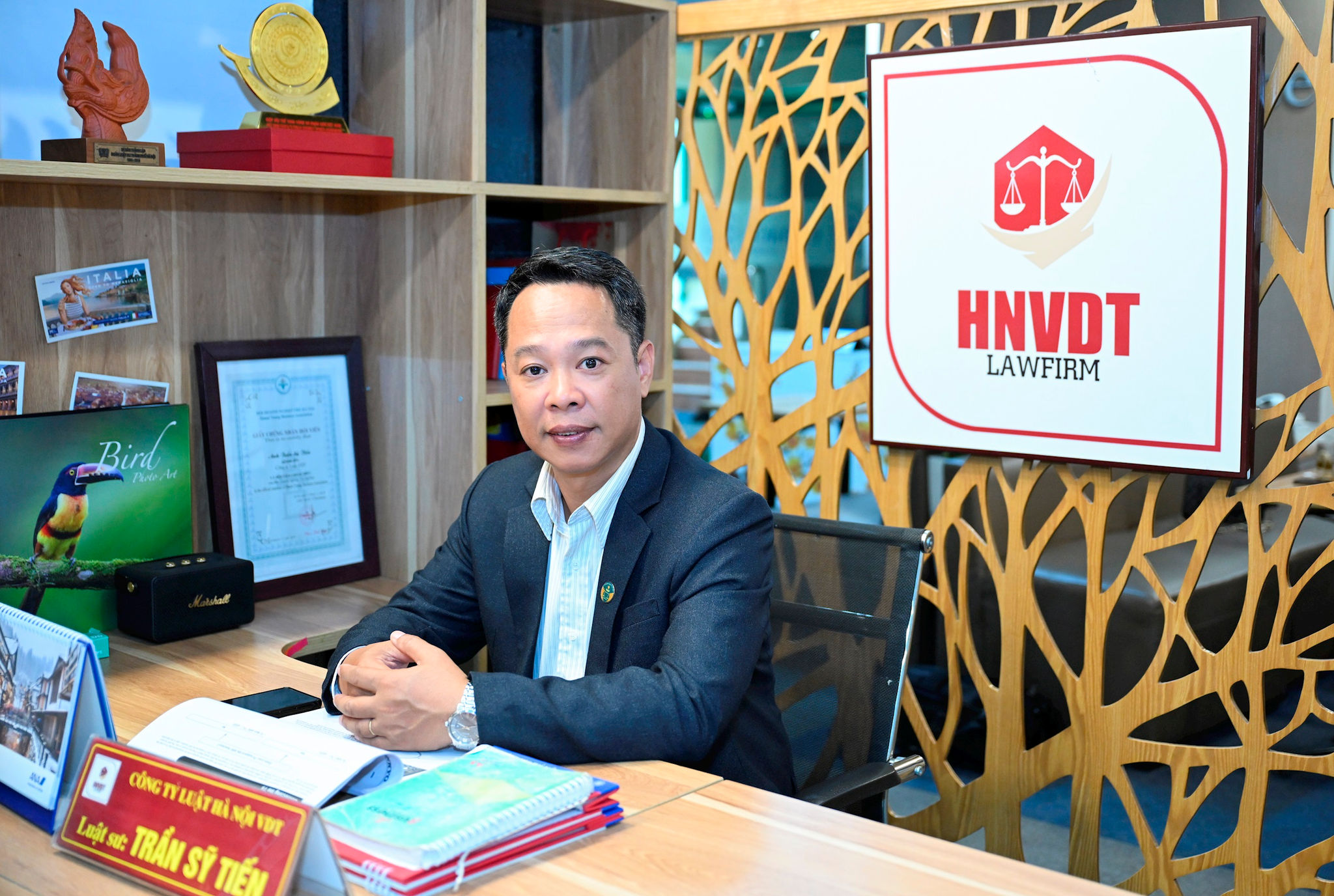 Luật sư Trần Sỹ Tiến, Công ty Luật Hà Nội VDT. Ảnh: PV