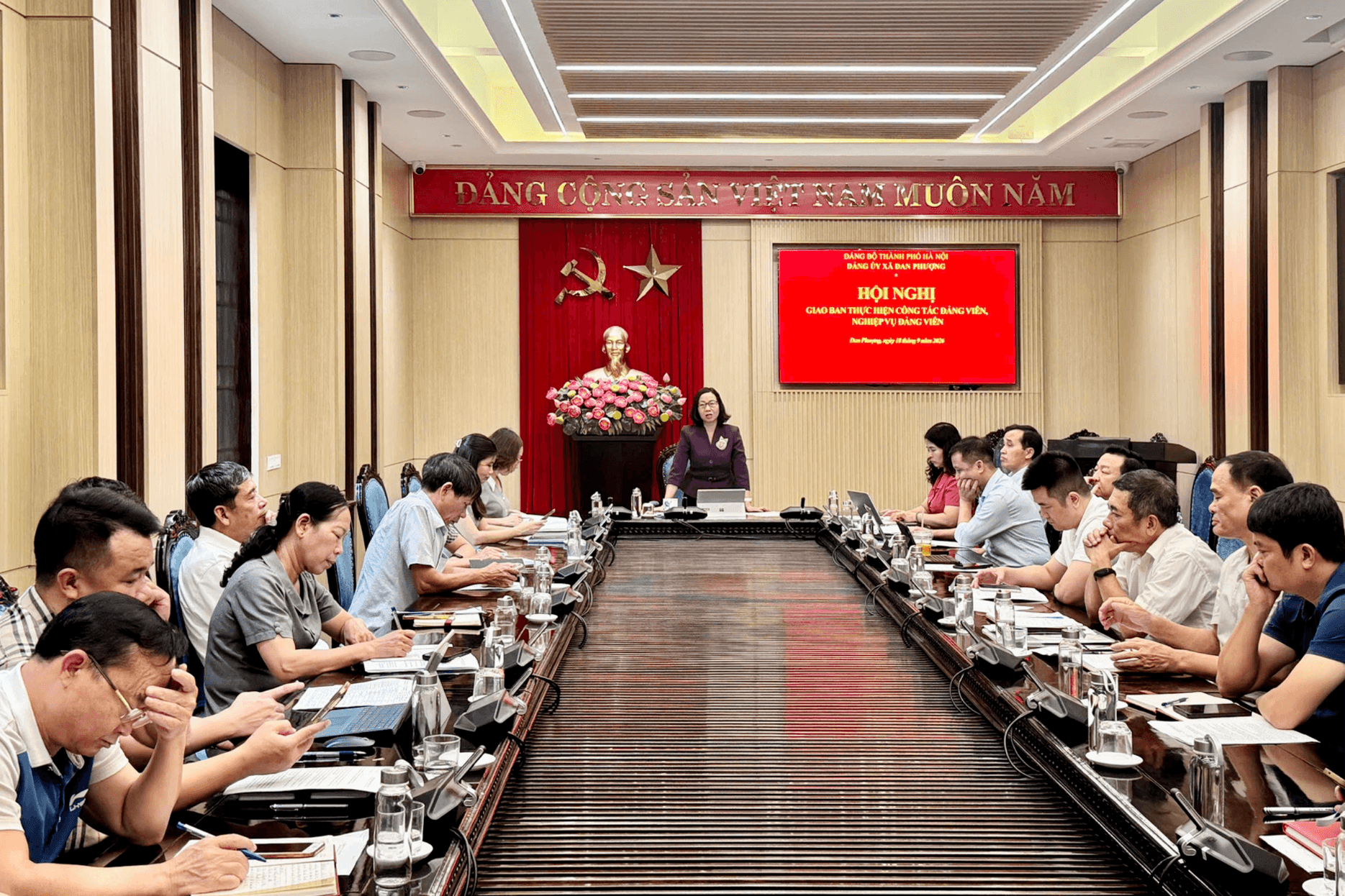 Xã Đan Phượng: Đẩy mạnh chuyển đổi số, nâng cao chất lượng phát triển đảng viên