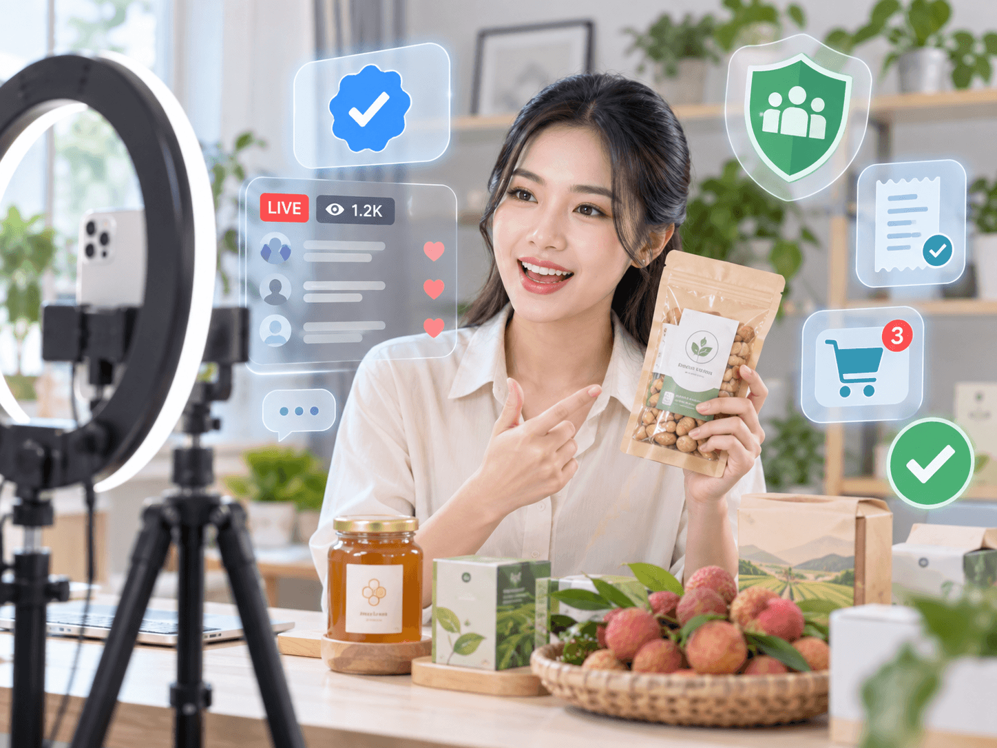 KOC, KOL bán hàng trên môi trường số: Gắn với trách nhiệm pháp lý