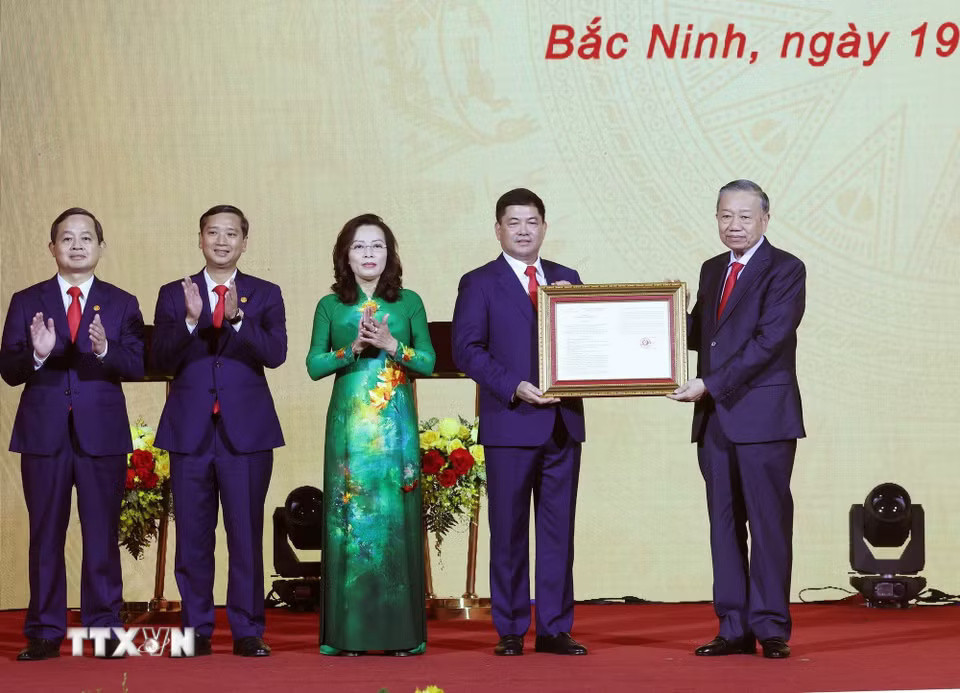 Tổng Bí thư, Chủ tịch nước Tô Lâm: Bắc Ninh phải phát triển nhanh ở tầm cao mới