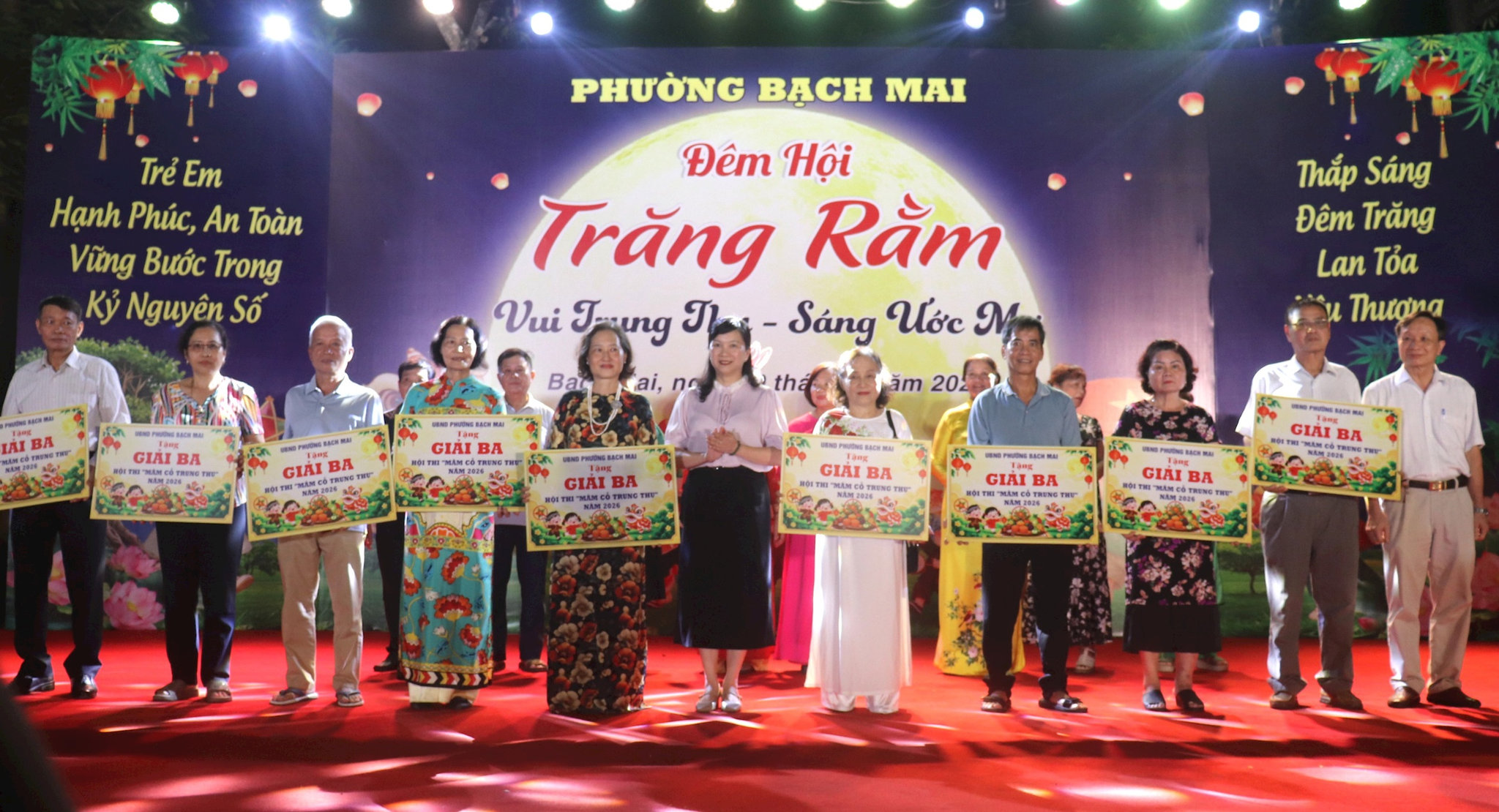  “Mâm cỗ Trung thu” năm 2026. Ảnh: Linh Chi