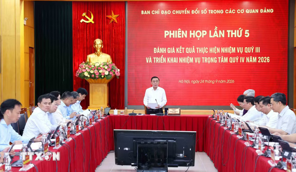 Thường trực Ban Bí thư: Chuyển đổi số phải tạo ra sản phẩm, kết quả và giá trị thực tiễn