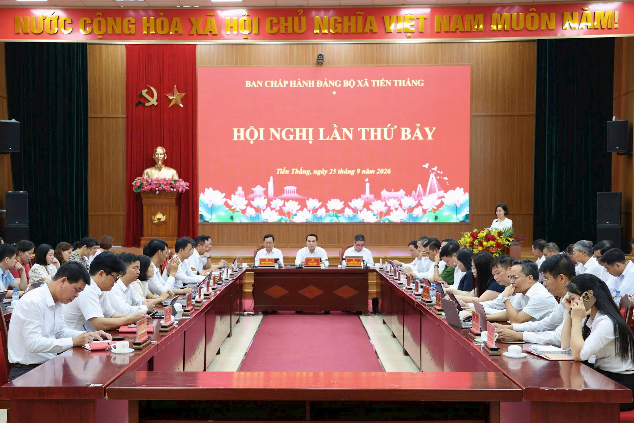 Xã Tiến Thắng: Người đứng đầu chịu trách nhiệm về kết quả thực hiện nhiệm vụ