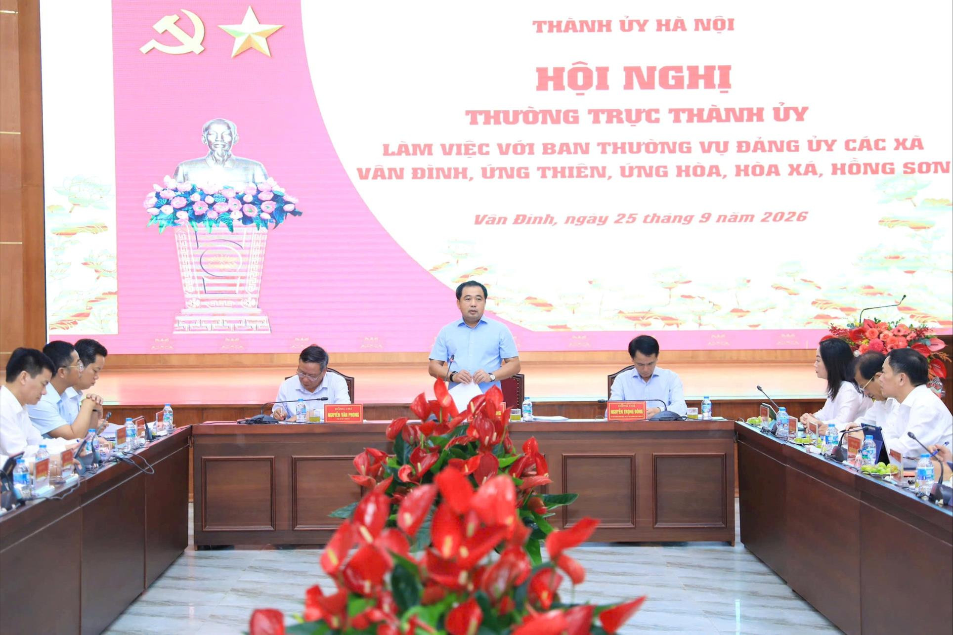 Bí thư Thành ủy Hà Nội Trần Đức Thắng: Mỗi xã, phường phải hoàn thành mục tiêu tăng trưởng
