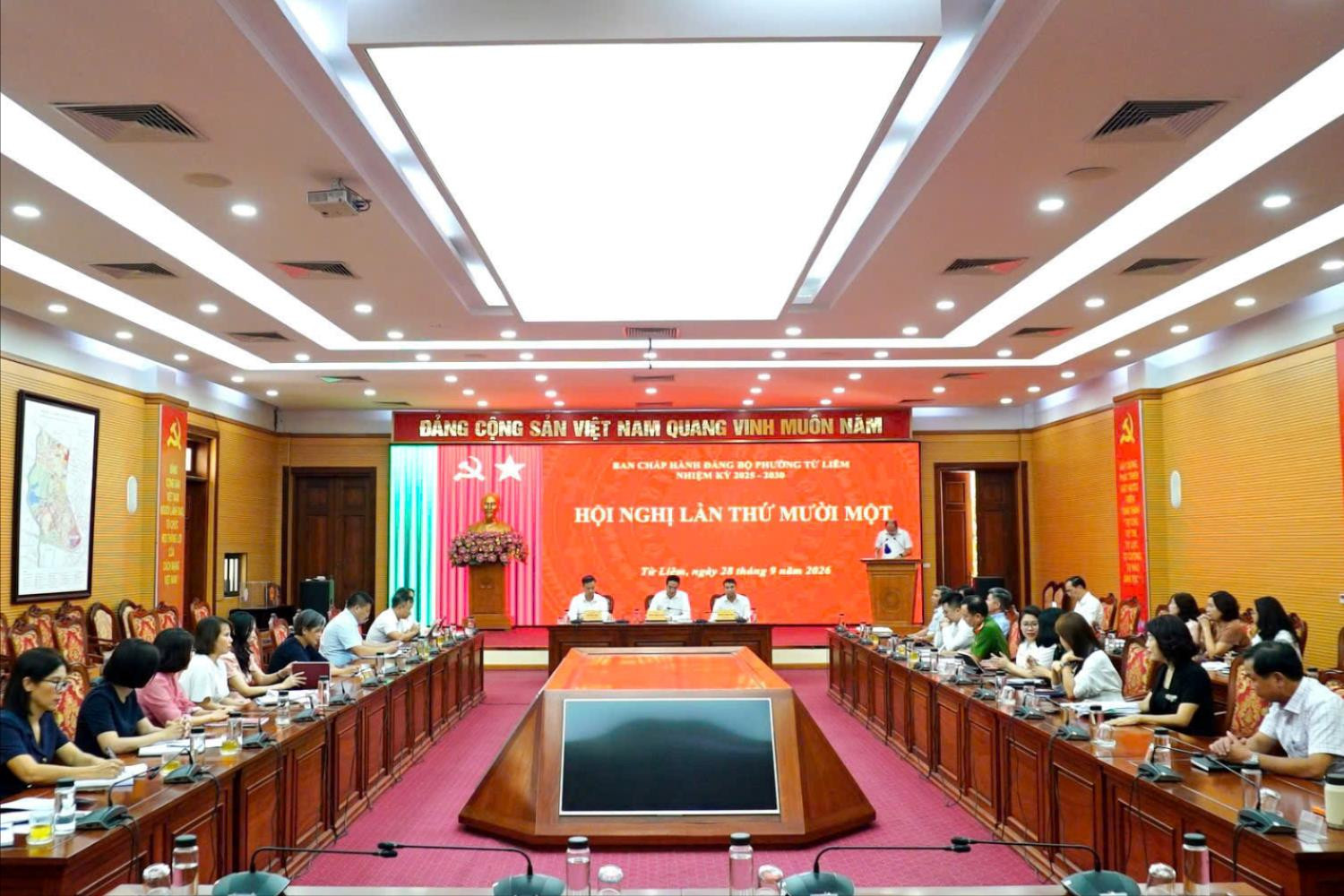 Phường Từ Liêm: Quyết liệt tháo gỡ việc khó, tạo chuyển biến trong những tháng cuối năm