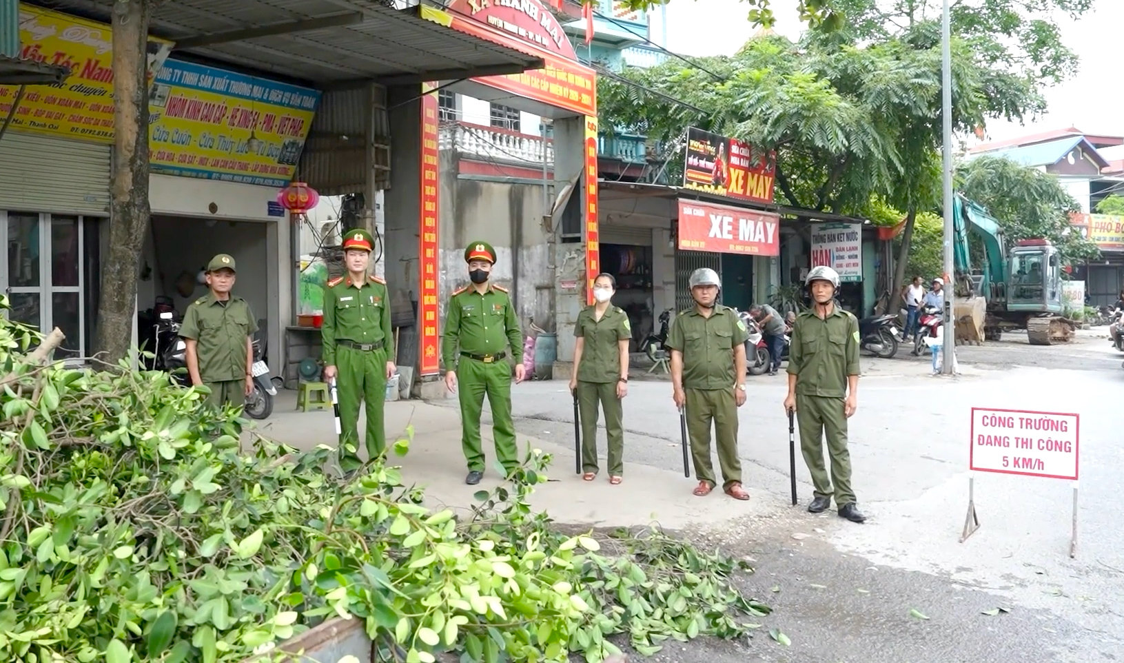 Nhiều mô hình tự quản về an ninh trật tự đang được xã Thanh Oai duy trì triển khai hiệu quả. Ảnh: Nguyễn Lý