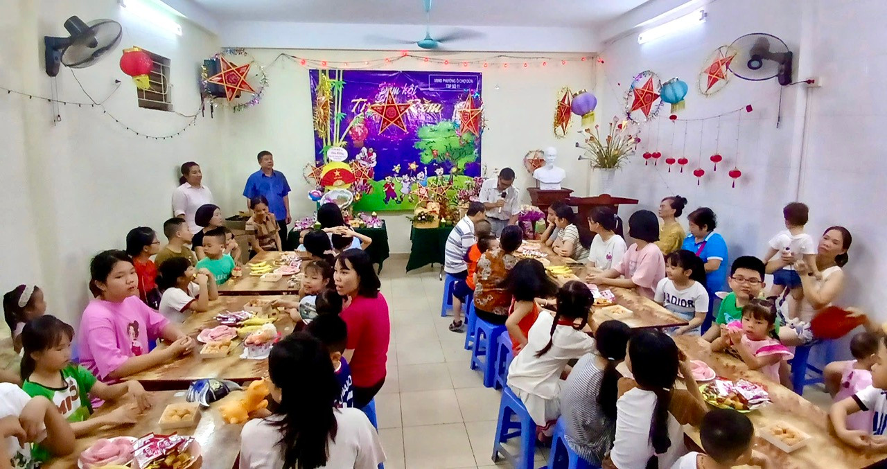 Nhà sinh hoạt cộng đồng là nơi tổ chức nhiều hoạt động, đáp ứng nhu cầu sinh hoạt của người dân trên địa bàn. Ảnh: H.Duy