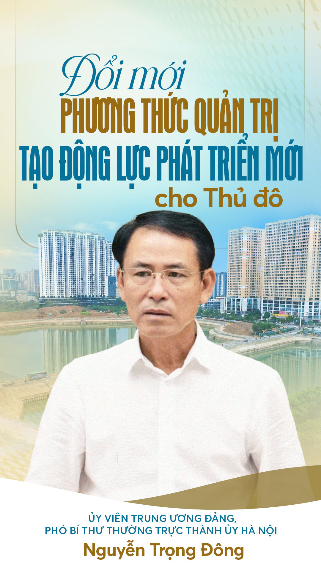 Đổi mới phương thức quản trị, tạo động lực phát triển mới cho Thủ đô