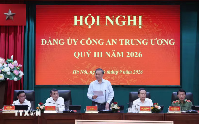 Tổng Bí thư, Chủ tịch nước Tô Lâm phát biểu chỉ đạo. (Ảnh: Thống Nhất/TTXVN)