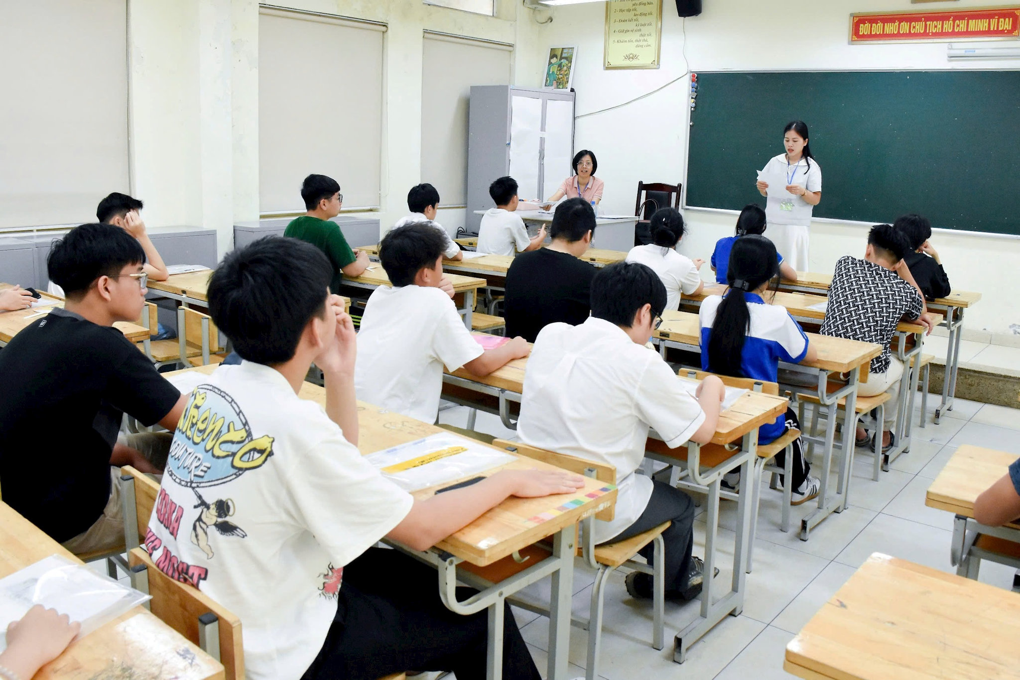 Trong kỳ tuyển sinh lớp 10 năm học 2026-2027, hơn 80% thí sinh đã trúng tuyển vào trường công lập..