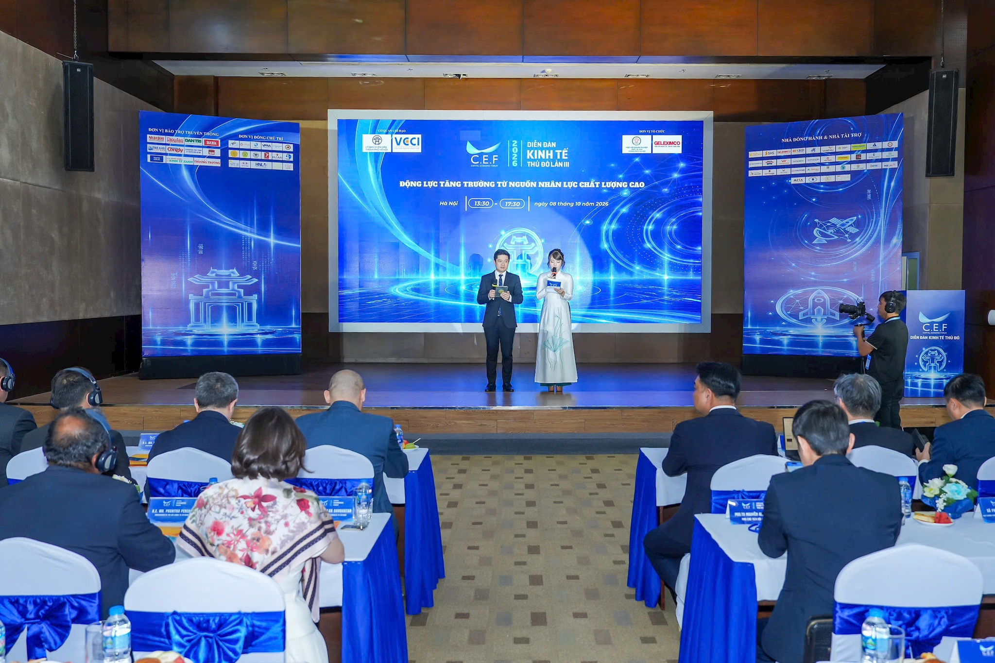 Diễn đàn Kinh tế Thủ đô lần thứ III năm 2026 (CEF III). Ảnh: Duy Kh