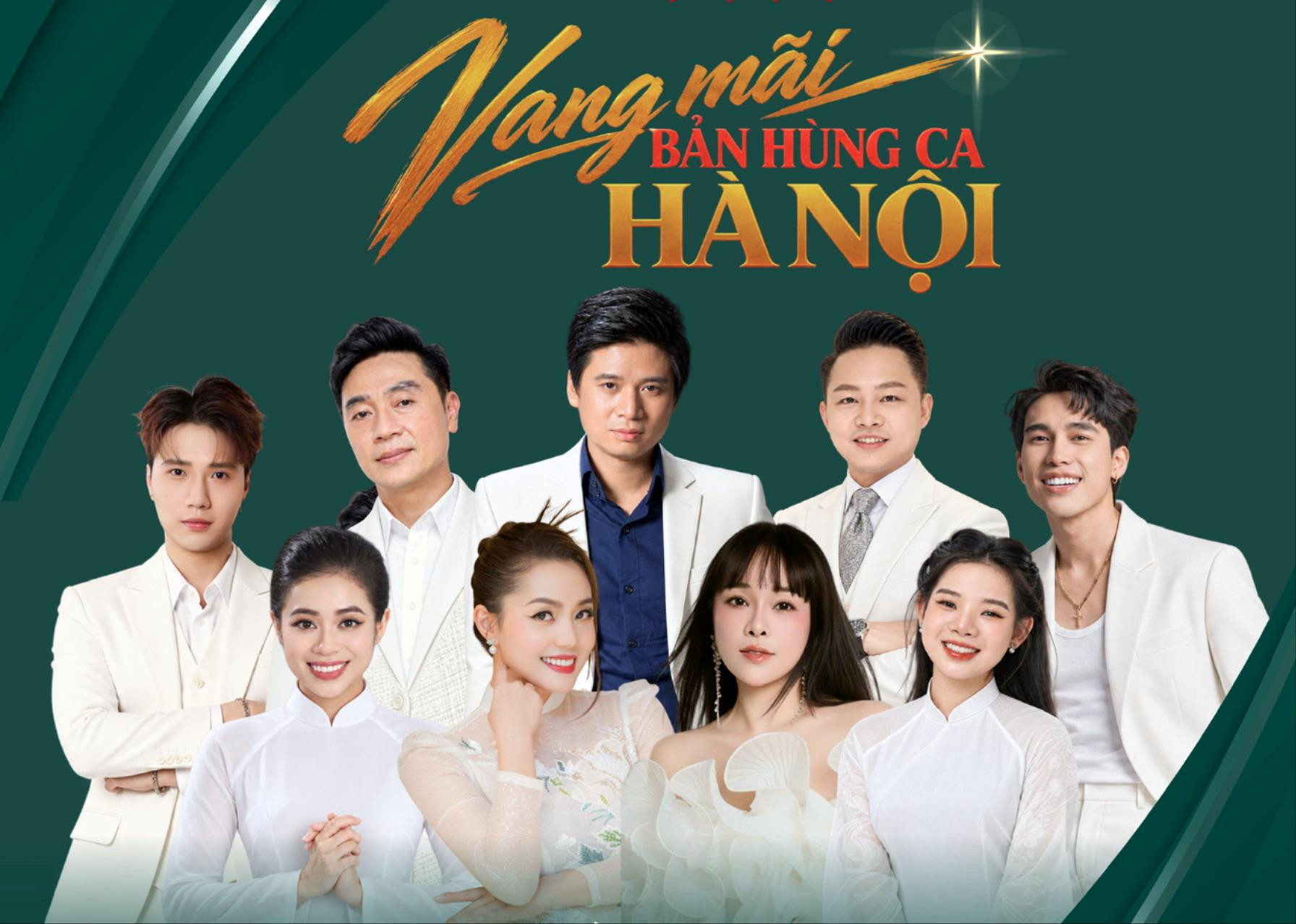 Các nghệ sĩ tham gia chương trình. Ảnh: BTC