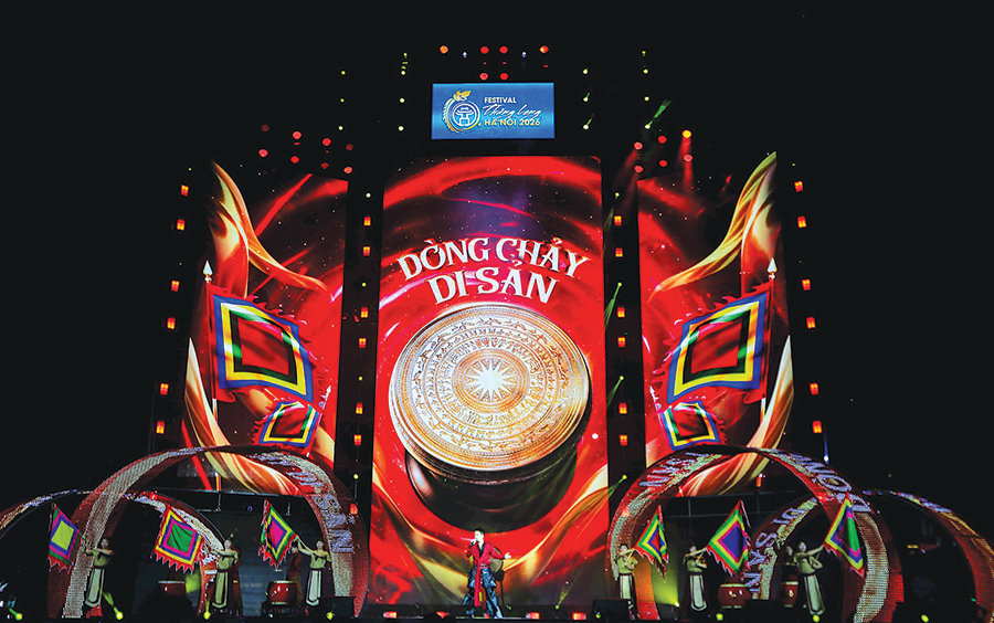 Festival Thăng Long - Hà Nội lần thứ II với chủ đề “Dòng chảy di sản”, gồm chuỗi các hoạt động văn hóa, nghệ thuật đặc sắc. Ảnh: Khánh Huy