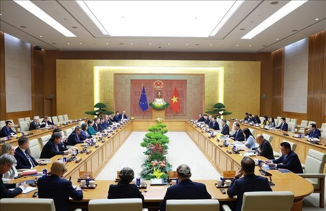 Thủ tướng Lê Minh Hưng: Tăng cường hợp tác Việt Nam – EU trong các lĩnh vực chiến lược