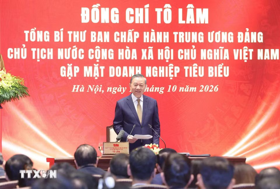 Tổng Bí thư, Chủ tịch nước Tô Lâm: Đất nước hùng cường là điểm tựa để doanh nghiệp vươn xa