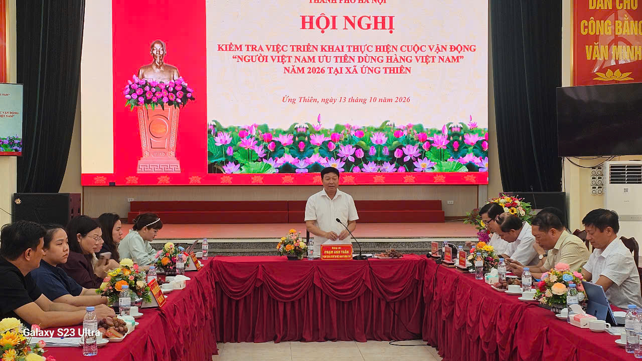 Phó Chủ tịch Ủy ban MTTQ Việt Nam thành phố Hà Nội, Phó Trưởng ban Chỉ đạo Phạm Anh Tuấn. Ảnh: Thanh Hiền