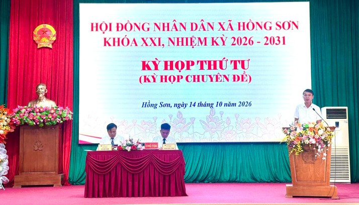 Quang cảnh kỳ họp. Ảnh: Nguyễn Cường