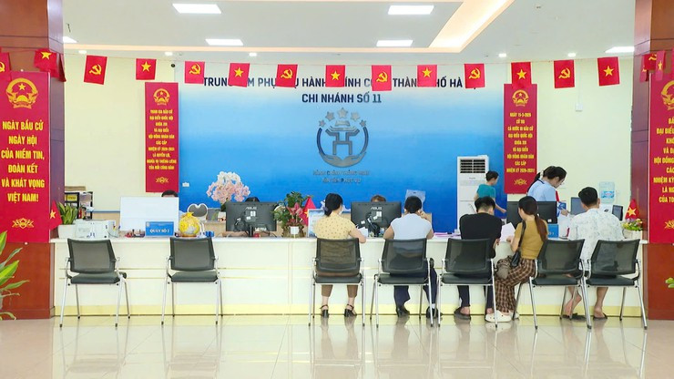Chuyển đổi số góp phần đẩy mạnh cải cách hành chính, nâng cao chất lượng phục vụ người dân. Ảnh: Thanh Hông