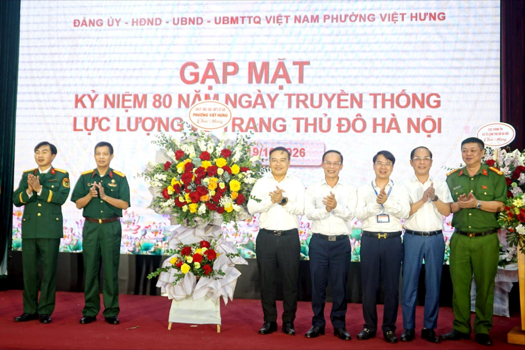Phường Việt Hưng phát huy truyền thống, củng cố thế trận quốc phòng từ cơ sở